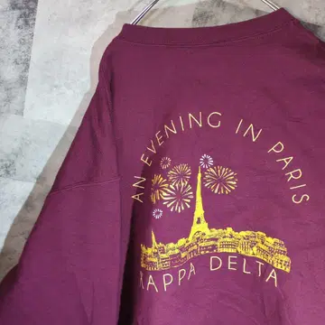 맨투맨 트레이닝복 와인 레드 L A26,8