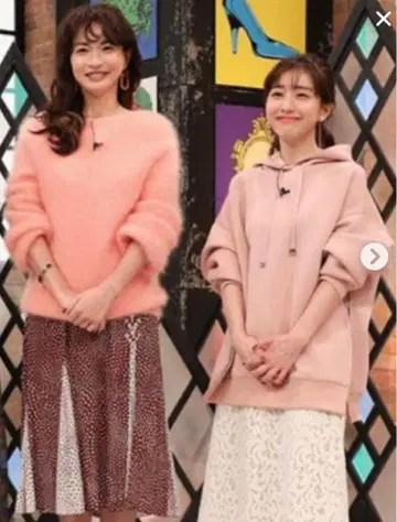 anan 아나나 사이드 ZIP 슬릿 후드티 블루