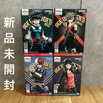 [ 미개봉 새상품 ] 히로아카 AGE OF HEROES 피규어 4체 세트