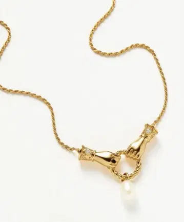 [ MISSOMA ] 미사용 새상품 잉그굿핸즈 드롭 목걸이