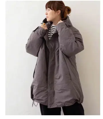 미프 miffew 후디드 다운 재킷 블랙