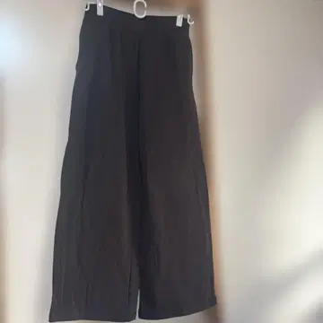 유니클로 웜 플리스 스트레이트 팬츠