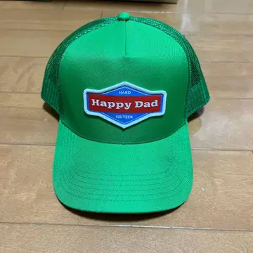 [ Happy Dad ] 트래커 메쉬 캡 그린