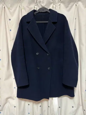 유니클로 코트 네이비 XL