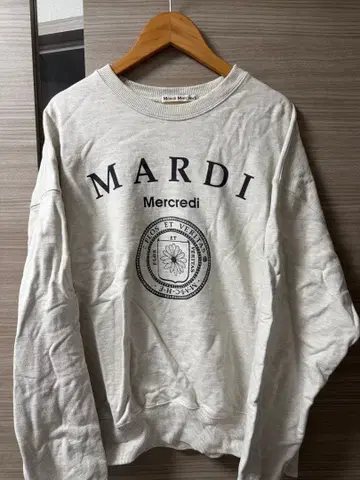 MARDI 프린트 로고 트레이닝복