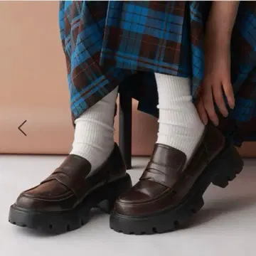 RAGEBLUE 통굽 로퍼 신발