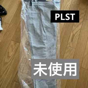 PLST 라이트 그레이 슬랙스