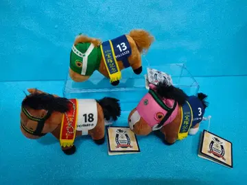 사일런스 스즈카 등 서러브레드 컬렉션 경마 봉제 인형