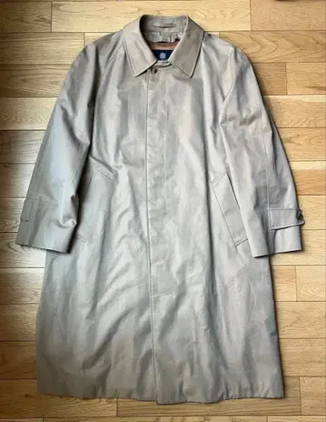 Aquascutum 아쿠아 스큐텀 스텐카라 코트 베이지