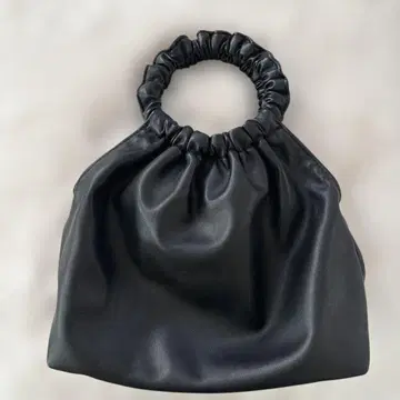 PECHINCHAR 블랙 개더 반지 백