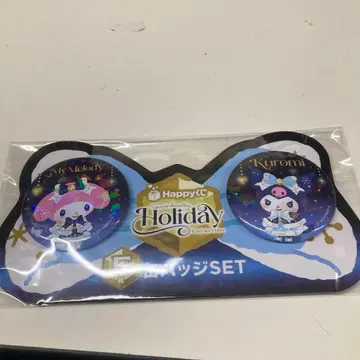 My Melody & Kuromi 캔 배치 세트