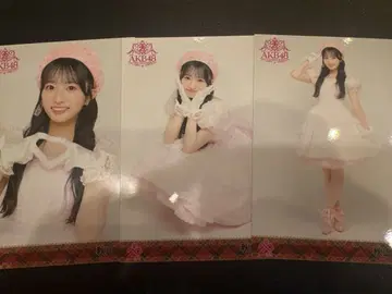 아키야마 유나 AKB48 멤버 리퀘스트 동경의 의상 랜덤 브로마이드 3종