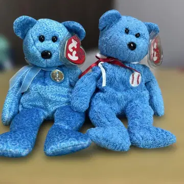 비니 베이비 곰 2체