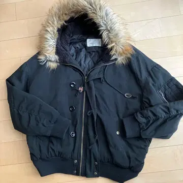 NICE CLAUP 블랙 자켓