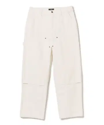 BEAMS 화이트 워크 팬츠 S 사이즈