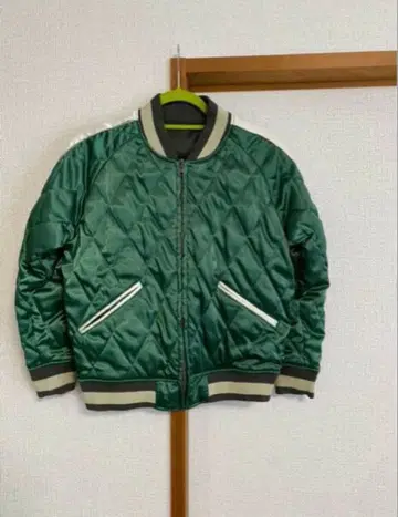 니코앤드 MA-1 리버서블 블루종 카키