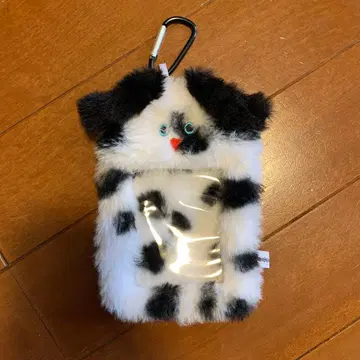 인조 모피 키링