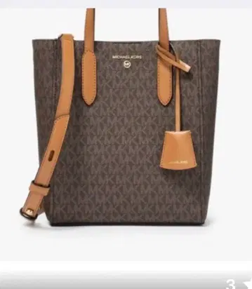 MICHAEL KORS 로고 프린트 숄더백과 지갑 세트