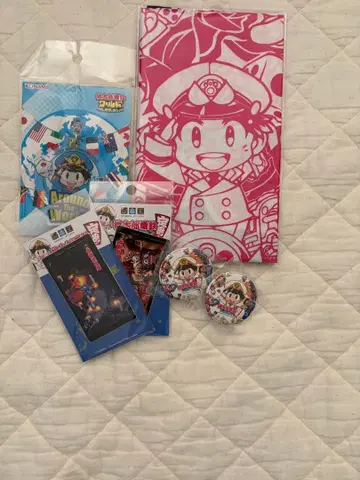 복숭아 철 캐릭터 굿즈 세트