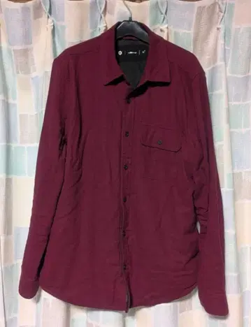 워크맨 엑스쉘터 단열 베타 긴팔 셔츠 M 새상품 버건디
