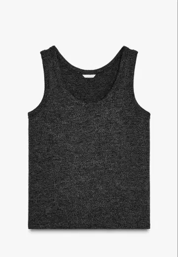 ZARA 리브 와이드 편직 셋업