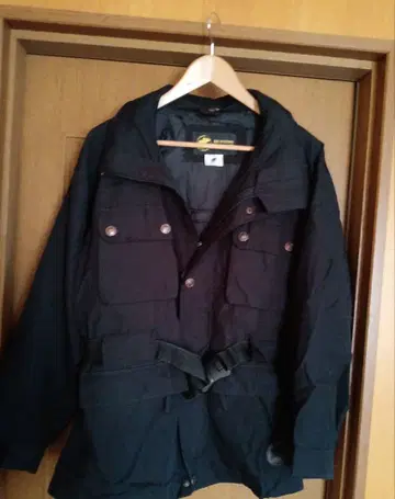 헌팅월드 남성용 사파리 자켓 블랙