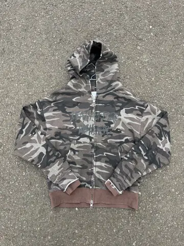 (완판템) ANDER HUNK 카모 패턴 후드티