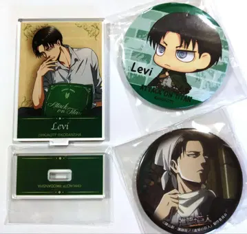 진격의 거인 리바이 아크릴 스탠드 캔뱃지