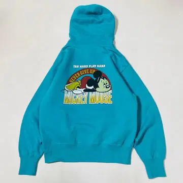 MOUSSY x Disney 미키 속기모 맨투맨 후디