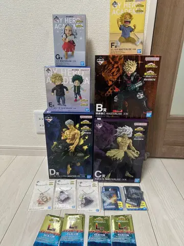 히로아카 제일복권 B C D E F G 피규어 세미컴프