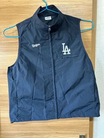 MLB 별주 와펜 자수 나일론 트랙 베스트