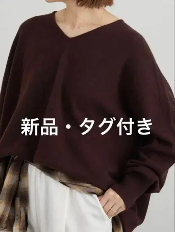 IENA Fine 뉴질랜드 울 뉘앙스 V 풀오버 이에나