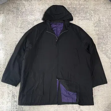 구제 나일론 오버 사이즈 충전솜 코트