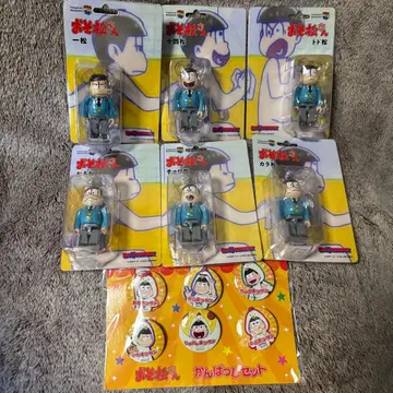 오소마츠 6쌍둥이 BE@RBRICK 베어브릭 6체 세트 피규어 뱃지