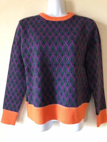 새상품 벨포니 니트 리프 bell pony 요시무라 니트