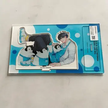 펭귄 찻집은 오늘도 맑은 날씨 아크릴 스탠드