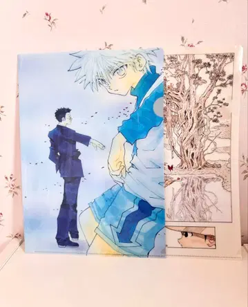 *미사용* HUNTER x HUNTER 토가시전 클리어 파일 2장 세트