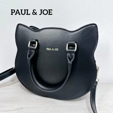 [ 새상품급 ] PAUL & JOE 고양이 귀 숄더백 블랙 2way