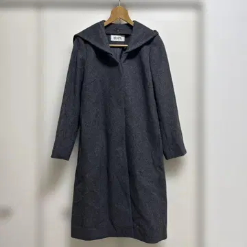 ROPE 후디드 코트 38 그레이 울 50%