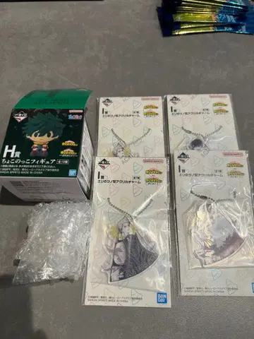 나의 히어로 아카데미아 제일복권 시가라키 토무라, 올포원 세트