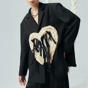 Diddimoda 프릴 테일러드 자켓