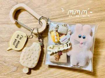 가챠 파우치 milky sweets 마스코트 파우치