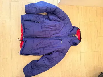 patagonia 더스 파카 다운 자켓 L 블루 리본