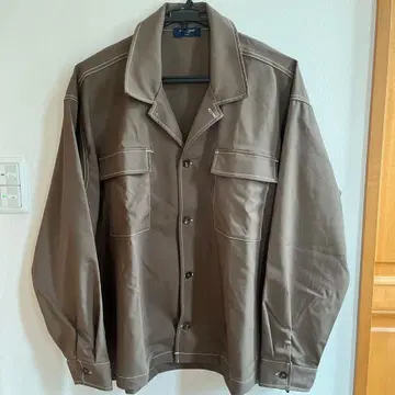 백 넘버 브라운 자켓 X-LARGE