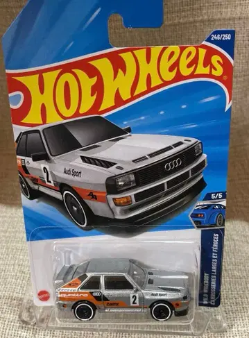 핫휠 보물찾기 84 아우디 스포츠 콰트로