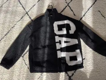 GAP 플리스 자켓 M 사이즈 블랙