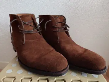 스웨이드 처카 부츠 UK8.0 42ND ROYAL HIGHLAND