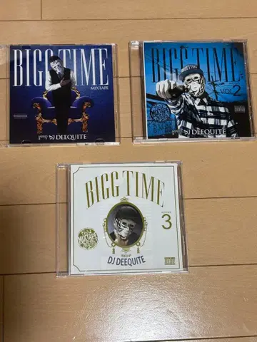 DJ DEEQUITE BIGG TIME 전 3매 세트