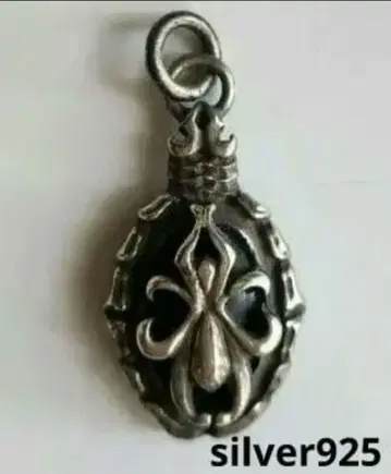 Silver925 펜던트 거미 십자가