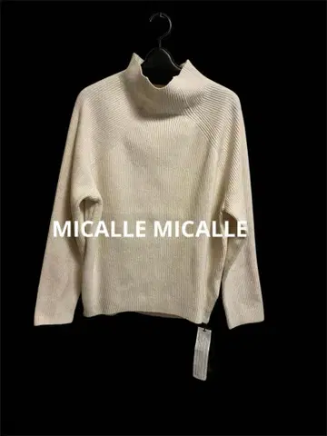 [ MICALLE MICALLE/미카레미카레 ] 터틀 니트